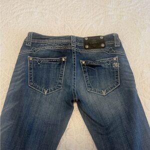 Miss Me Dark Blue Flare Jeans